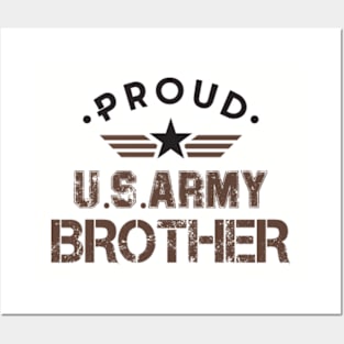 Proud as US Army Brother Posters and Art